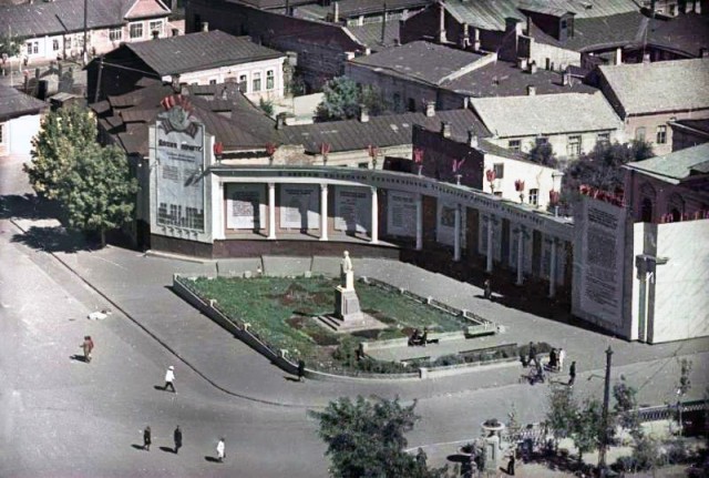 1949 год в цвете. Наша страна 70 лет назад