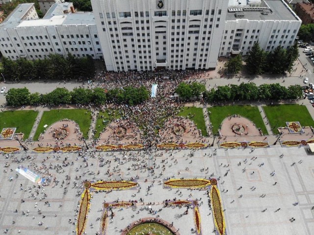 Самый массовый протест в Хабаровске! 25 июля!