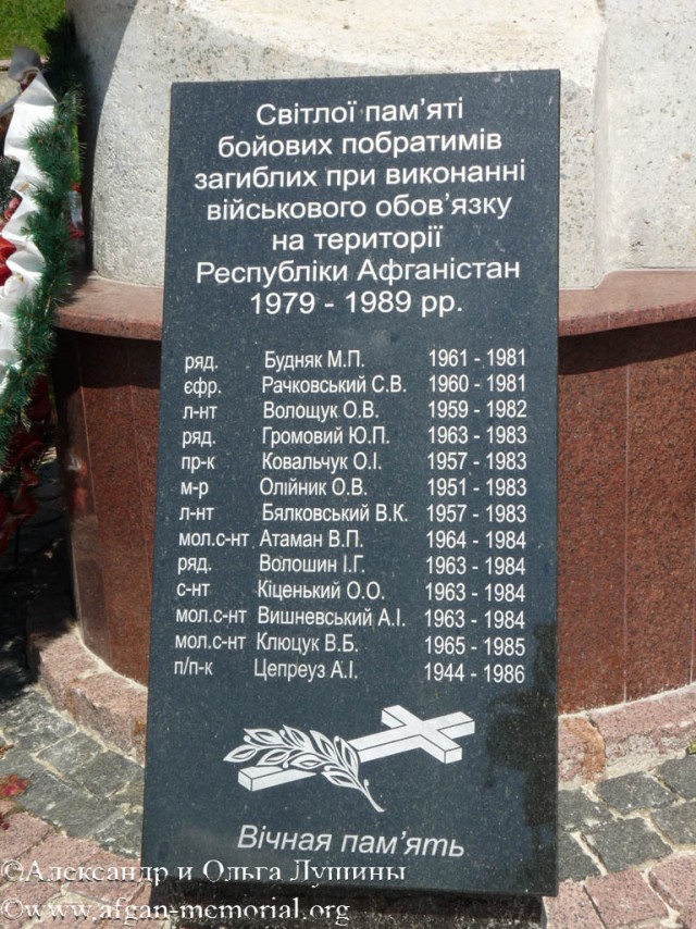 16 декабря 1985. Афган, 181 мсп