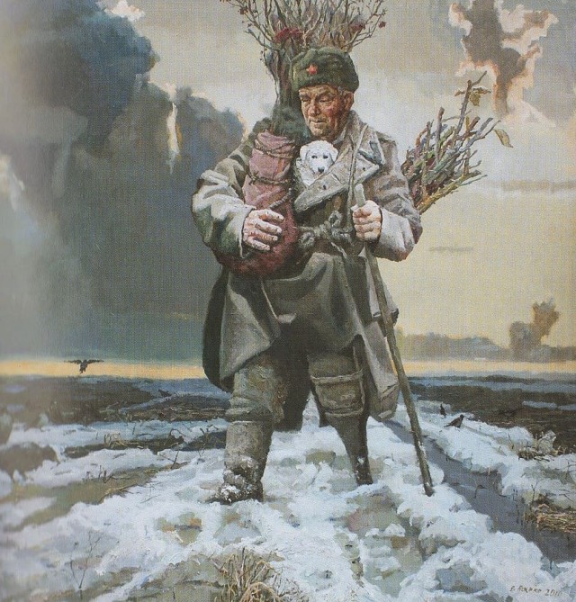 Великая Отечественная война в живописи