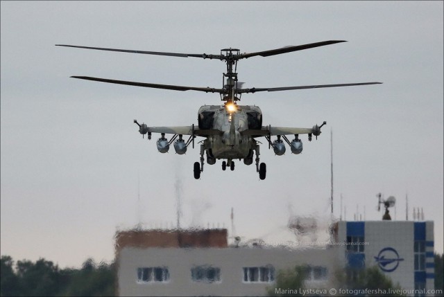 КА-52 возвращается домой