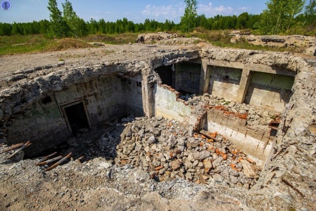 Самый большой за всю историю РВСН взорванный шахтный ракетный комплекс "Десна-В"