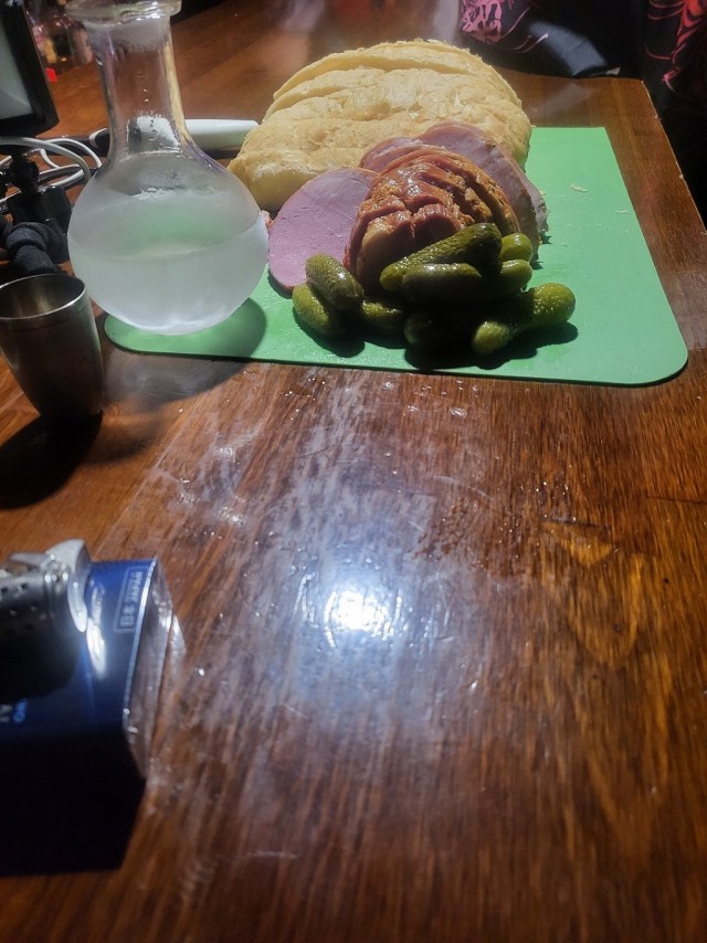 Пятничный мужской ужин