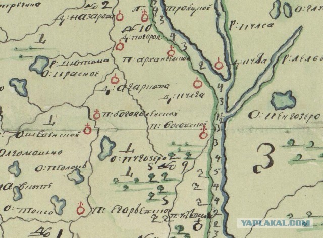 Старая карта