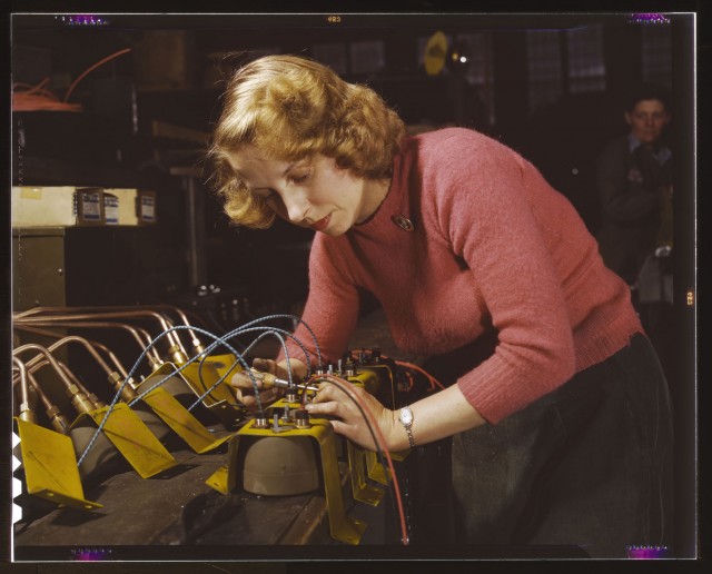 Фотографии США: 20 век, начало 40-х. Авиационная промышленность