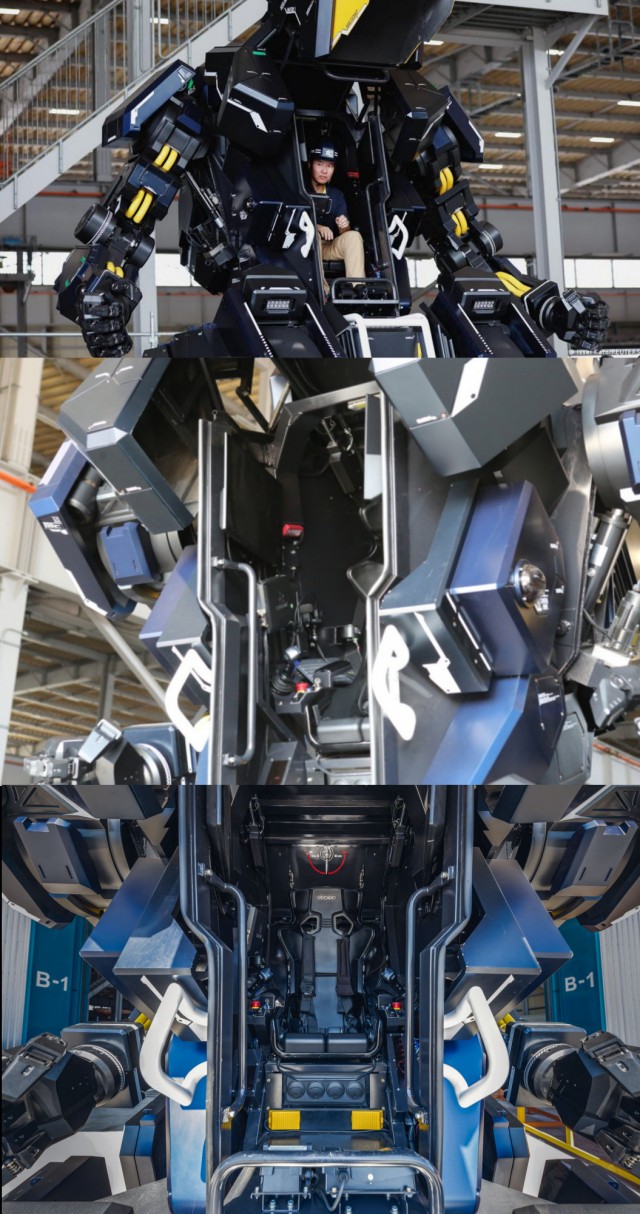 Японская компания разработал робота-меха стоимостью 3 миллиона долларов, который меняет свою форму
