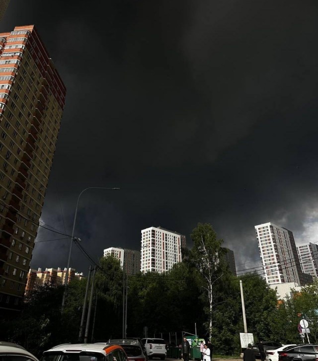 Чёрный дождь пошёл в Подмосковье