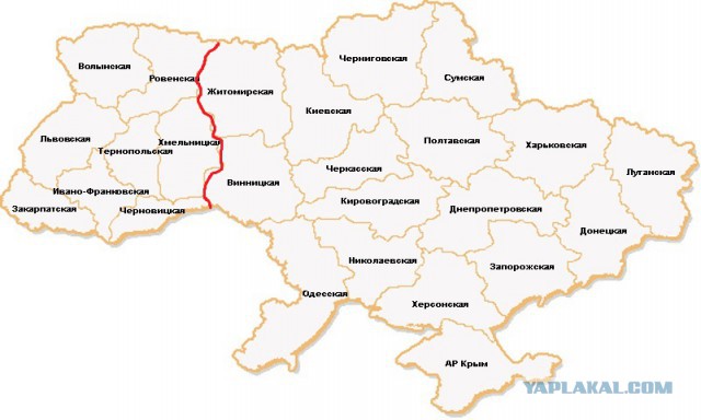 Завтрашний раздел Украины. Где ляжет граница?