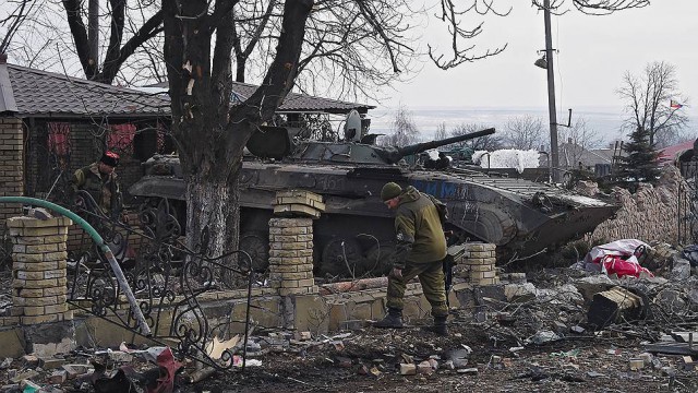 Здесь было Дебальцево