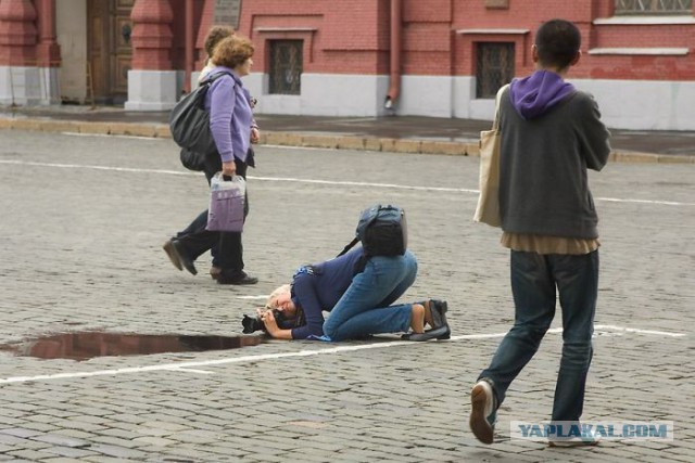 На что идут фотографы в погоне за снимком