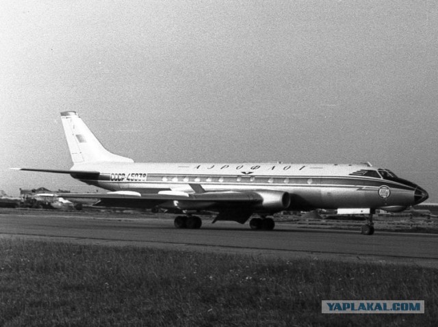 Ту-124 45038 Две катастрофы одного самолета