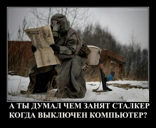 Фанатам игры С.Т.А.Л.К.Е.Р посвящается