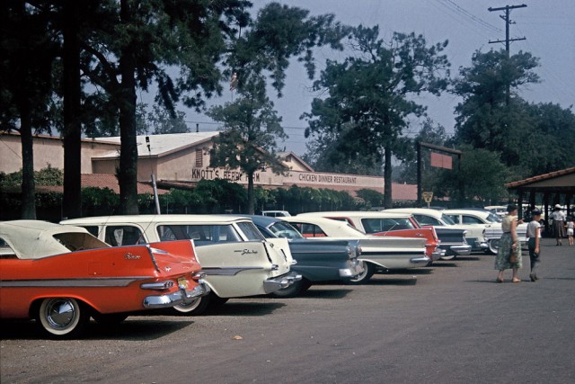 Американские авто 60-х в цвете