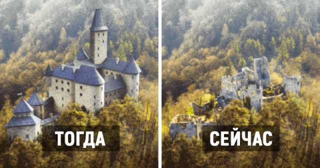 Как могли выглядеть замки Европы в прошлом. Реконструкция