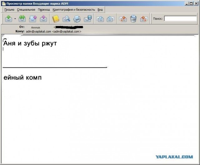 Почему меня забанили на ЯПлакалъ?