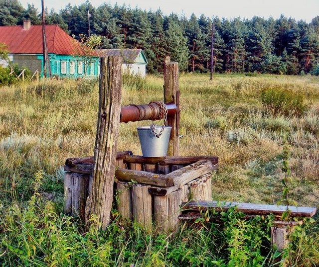 Красота и колорит русской деревни летом