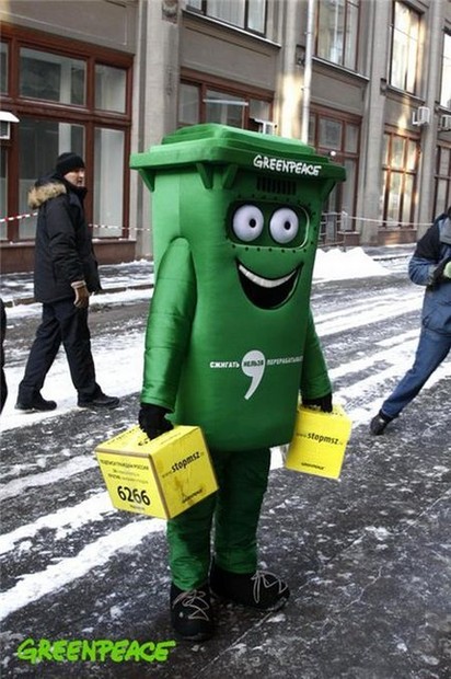 Доблестная милиция и Greenpeace 2