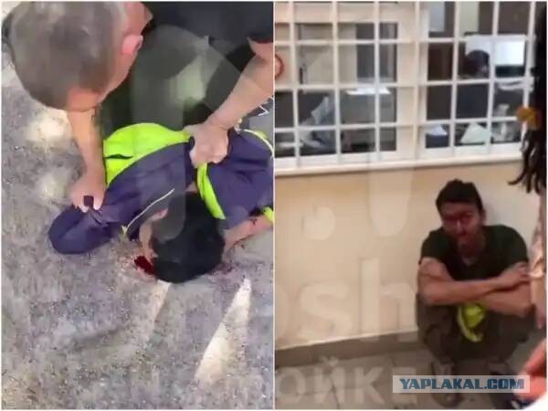 Больного мигранта с ножом задержали петербуржцы у Никольского собора, но пойманный сбежал