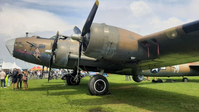 Внутри B-17F «Летающая крепость»