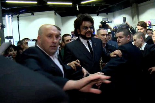 Король Норвегии в метро