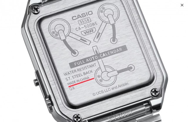 Casio перевыпустила часы Марти МакФлая