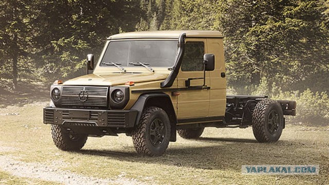 ЯП не менее деликатно чем Mercedes представил новый G-Class W464