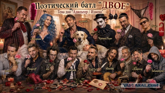 Двое, поэтический батл