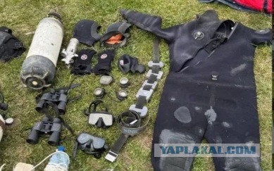 Дайвер задержан за незаконную добычу янтаря у побережья Светлогорска