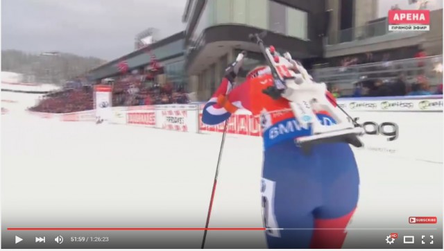 Биатлон сезон 2015/2016 часть 6. Чемпионат мира.