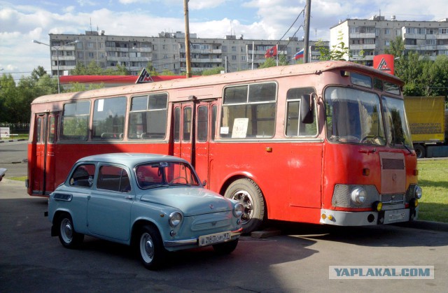 Луноход №677: история создания автобуса ЛиАЗ-677