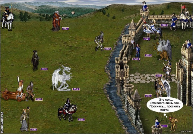 Heroes of Might and Magic на футболке