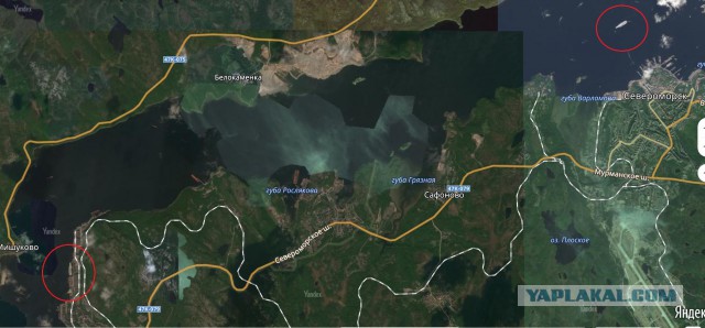 Упавший с плавдока кран повредил палубу "Адмирала Кузнецова"