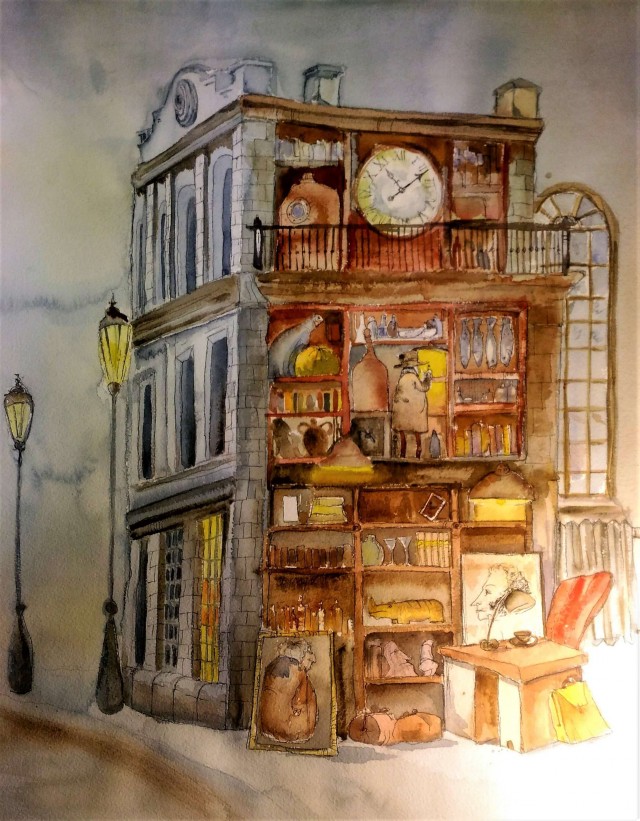 Grably. страница из блокнота
