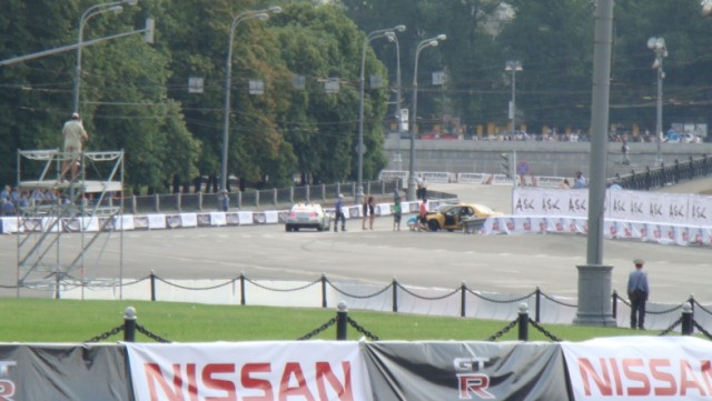 Bavaria Moscow City Racing 2010 - заезды и аварии