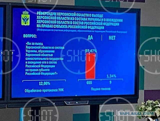 Израиль отказался признавать результаты референдумов
