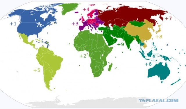 Почему у России телефонный код +7 ?