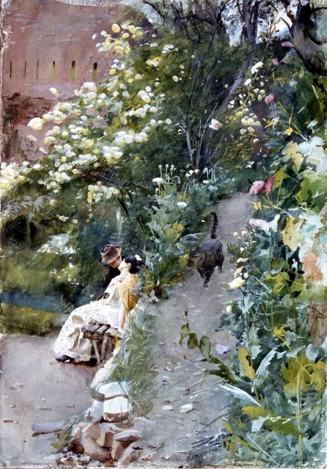 «На природе» Худ. Андерс Цорн. 1888 г.
