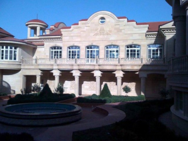 Дом Рамзана Кадырова в его родовом селении.