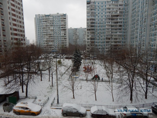 На Москву надвигается мегаснегопад