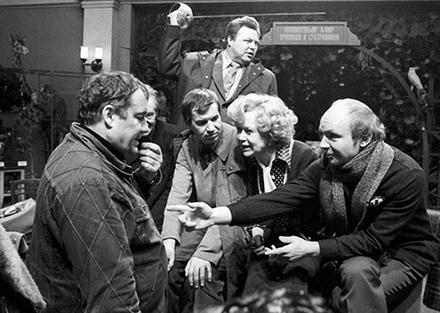 Как должен был закончиться фильм "Гараж" Эльдара Рязанова