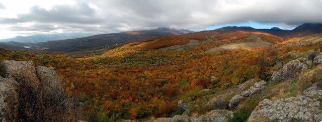 Осень на Демерджи