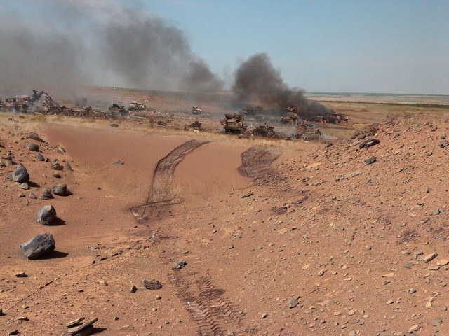 На Марсе обнаружена военная техника