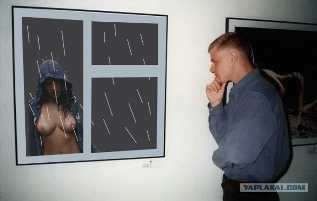 Фотожаба: Молодой ценитель