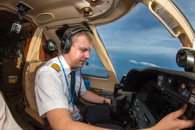 Полет 15 мая 2013 на Cessna 525