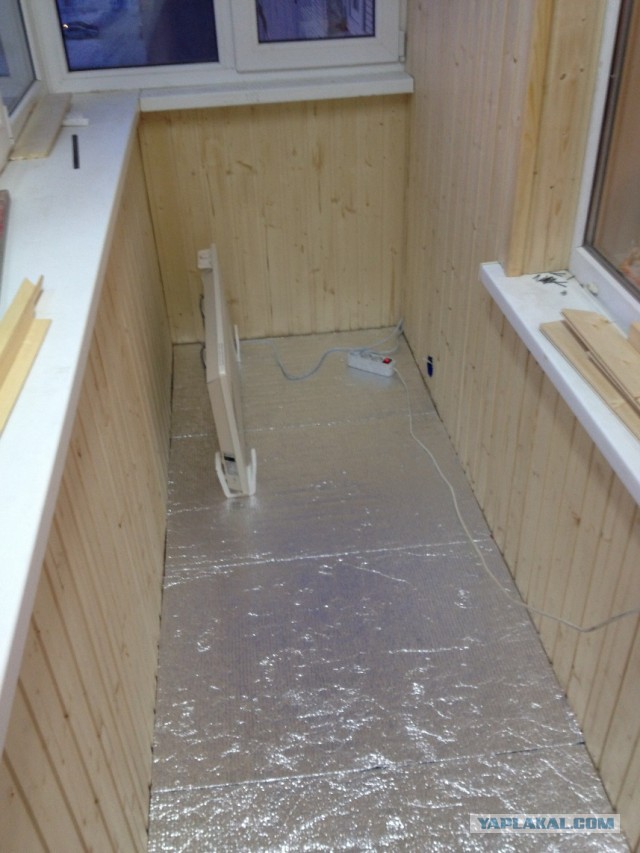 Ремонт балкона