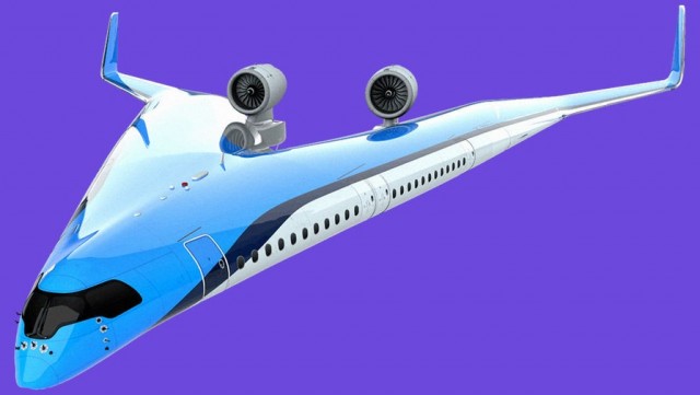 Пассажирский самолёт без окон хотят запустить к 2030 году в США — он сжигает до 50% меньше топлива, вмещает 250 человек и обещает превратить перелёт в "гостиную"