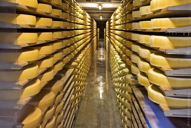 Груэр: где делают швейцарский сыр?