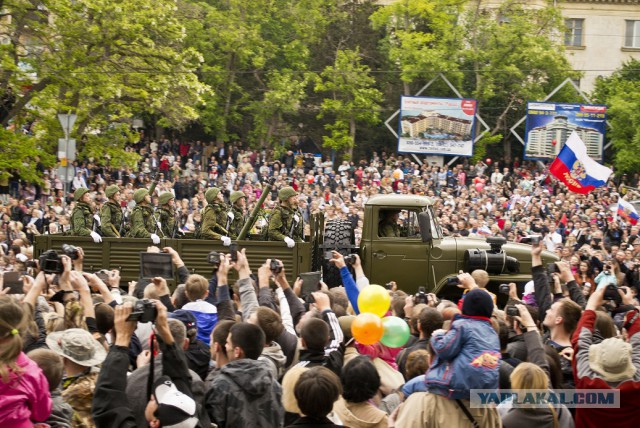 Парад Победы в Севастополе.