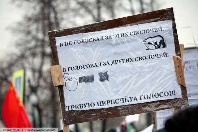 Мои фото с митинга на Болотной, прикольные лозунги