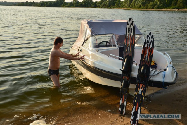 Надувная лодка с мотором. История любви